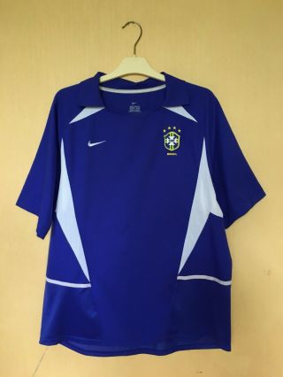Brazil National 2002\2004 Football Jersey Camiseta Soccer Maglia Shirt Vintage