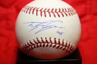 Tyler Skaggs Autographed Auto Signed Major League Baseball Oml Angels