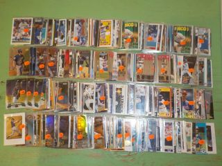 Huge 3200 Ct.  Box Of Baseball Cards In Penny Sleeves W/ Stars,  Hof,  Premium,  G37
