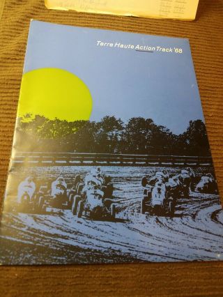 Terre Haute Action Track 1968 Program