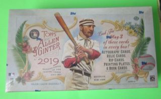 2019 Topps Allen & Ginter Baseball Hobby Box