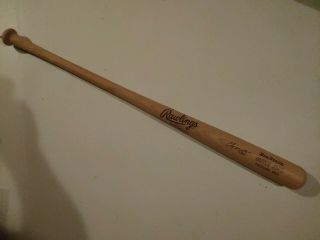 Chipper Jones Signed Autographed Professional Model Big Stick Bat Goldin