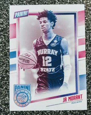 2019 Panini National Case Breaker Exclusive Ja Morant Rookie Murray Grizzlies Sp