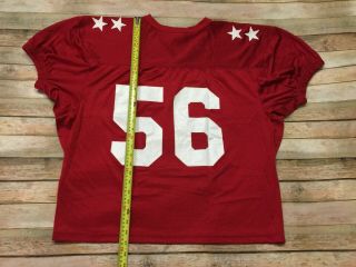 Optimist All Star Game Worn Jersey 56 High School Football Vtg 90s Rawlings XL 2
