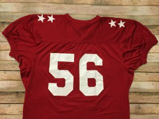 Optimist All Star Game Worn Jersey 56 High School Football Vtg 90s Rawlings XL 5
