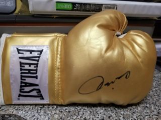 Oscar De La Hoya Signed Boxing Glove Golden Boy Autograph