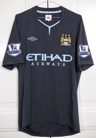 Manchester City Player Issue Jersey Umbro Hargreaves