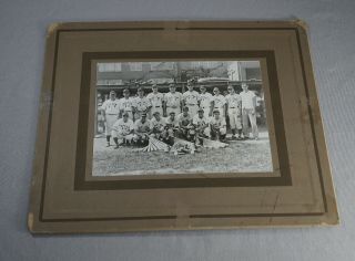 1947 Topton A.  A.  Baseball Team Cabinet Photo 12 " X 10 "