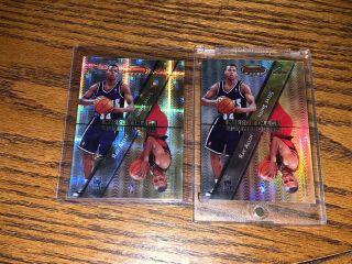1997 - 98 Bowman’s Best Mirror Image Ray Allen Atomic And Refractor