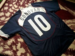 Jersey US Landon Donovan nike USA 2004 M shirt soccer USMNT Total 90 vintage 6