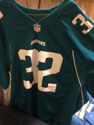 Jacksonville Jaguars - Jones Drew 32 Stitched Reebok Jersey - Size 4xl