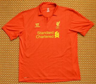 2012 - 2013 Liverpool Fc,  Home Football Shirt By Warrior,  Mens Xxxl,  3xl