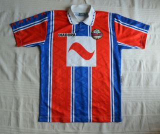 Diadora Retro Jersey Shirt Trikot Mailot Maglie Camiseta Rapid Wien Austria M