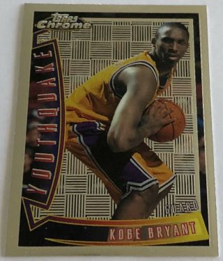 Kobe Bryant 96/97 Topps Chrome " Youthquake "