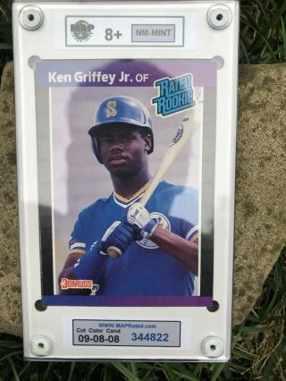 Ken Griffey Jr Rookie Graded 1989 Donruss No.  33 -