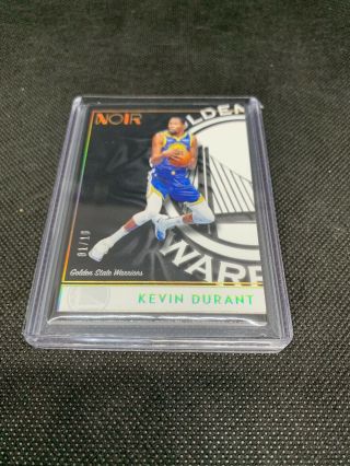 2018 - 19 Noir Kevin Durant Gold Base 1/10 Ebay 1/1 Knicks? Nets?