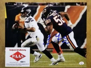 Khalil Mack Chicago Bears Signed Autographed Photo With