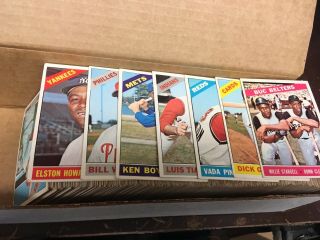 1966 Topps Baseball Set (402/598) Exmt/ex,  Bk $2415
