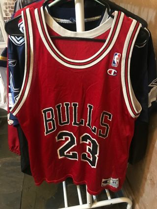 Michael Jordan Chicago Bulls Jersey Champion Brand Spring Break