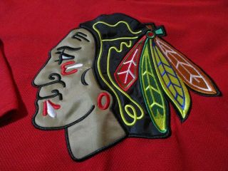 Andrew Shaw 65 Chicago Blackhawks Reebok CCM Red Sewn Jersey Size 48 NHL 2
