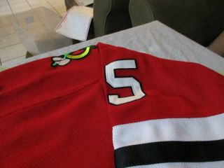 Andrew Shaw 65 Chicago Blackhawks Reebok CCM Red Sewn Jersey Size 48 NHL 5