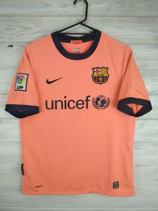 Barcelona Jersey Small 2009 2010 Away Shirt 355020 - 870 Soccer Football Nike