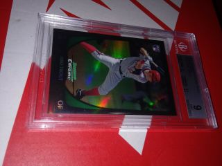 2011 Bowman Chrome Draft Refractors Mike Trout Rookie Card Bgs 9