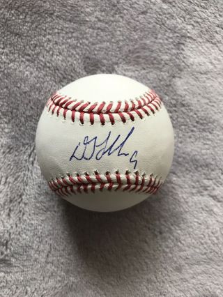 Dj Lemahieu Autographed Signed York Yankees Baseball Rockies