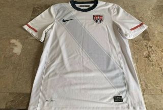 Nike United States Usa National Team White Soccer Jersey Size S