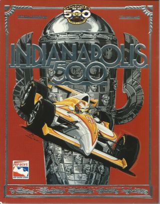 1998 Indy 500 Official Program - 82nd Running Of Indianapolis Race