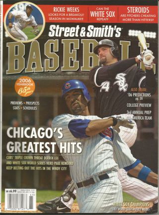 Street And Smith Official Yearbook: Baseball,  2006 - Derek Lee,  Paul Konerko