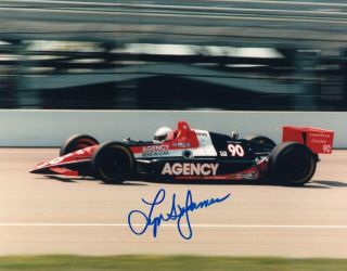 Lyn St James Autographed Indy 500 8x10 Photo
