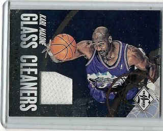 Karl Malone 2012 - 13 Panini Limited Glass Cleaners Game Jersey /99