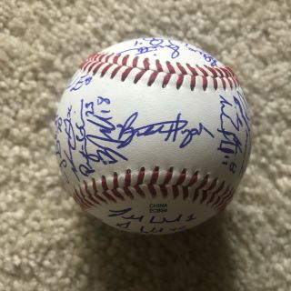 2019 Auburn Tigers Signed College World Series Game Ball 2