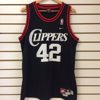 Vintage Los Angeles Clippers Elton Brand Basketball Jersey Sz Medium