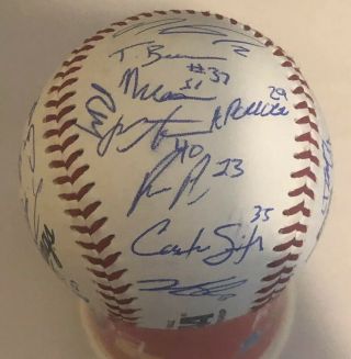 2019 Florida State Seminoles Signed Autograph CWS Baseball College World Series 5