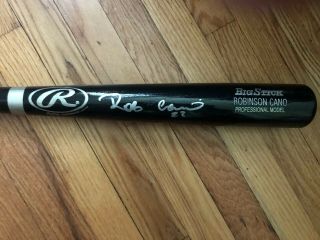 Robinson Cano Signed Game Model Bat — Rookie Year Autograph