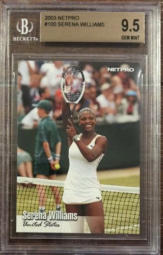 2003 Netpro 100 Serena Williams Bgs 9.  5