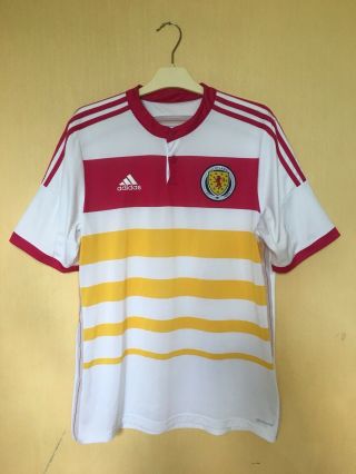 Scotland National 2014\15 Away Football Jersey Camiseta Soccer Maglia Shirt