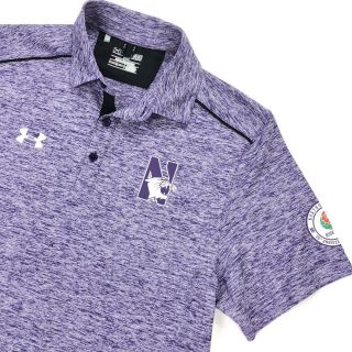 Northwestern Wildcats Under Armour Polo Shirt Rose Bowl Special Edition • Medium