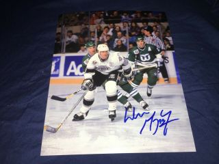 Wayne Gretzky Signed 8x10 Photo Los Angeles Kings