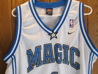 Vintage Tracy McGrady Swingman Nike Home Orlando Magic Jersey Size Large 3