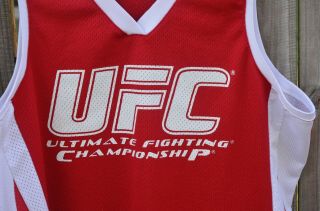 Ufc Mens Basketball Jersey Tank Top Ultimate Fighting As Real As It Gets Sz L