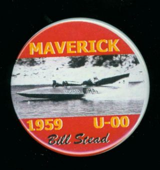 Maverick Bill Stead Hydroplane 1959 Regatta Boat Racing Race Speed Power
