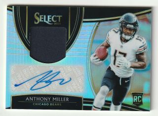 2018 Panini Select Rookie Rc Anthony Miller Autograph Auto Jersey Patch /125
