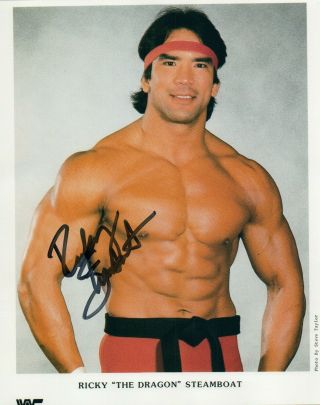 Ricky The Dragon Steamboat Authentic Signed Autographed 8x10 Photograph Holo