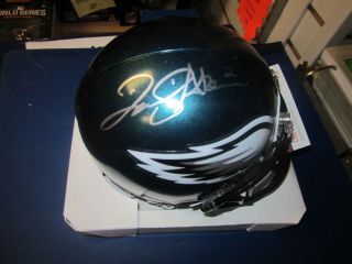 David Akers Philadelphia Eagles Signed Mini Helmet Inscription