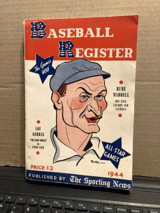 1944 The Sporting News Baseball Register Ex