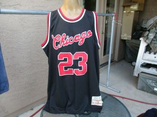 Michael Jordan Chicago Bulls Mitchell & Ness Throwback Basketball Jersey
