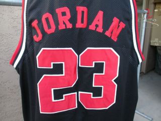 Michael Jordan Chicago Bulls Mitchell & Ness Throwback Basketball Jersey 5